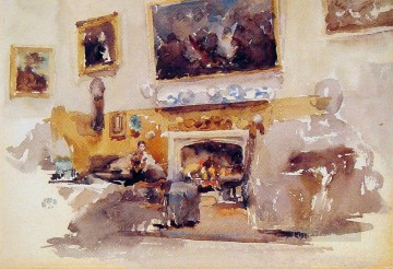 James Abbott McNeill Whistler Painting - Moreby Hall James Abbott McNeill Whistler